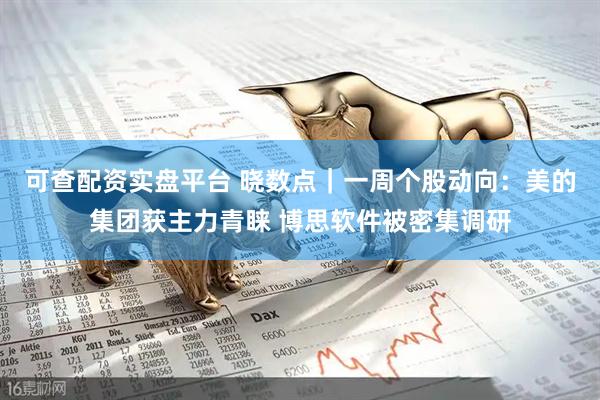 可查配资实盘平台 晓数点｜一周个股动向：美的集团获主力青睐 博思软件被密集调研